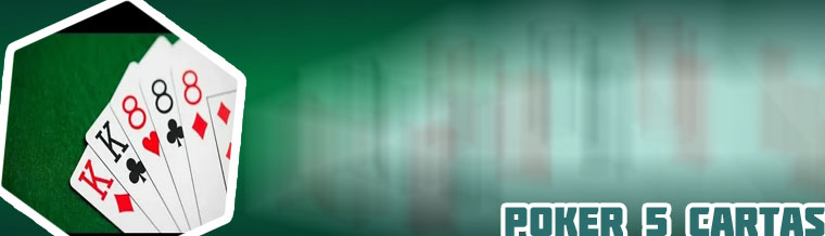 Como se llama el poker de 5 cartas