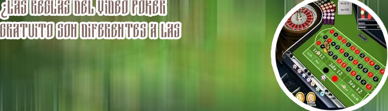 Tragamonedas de video poker gratis